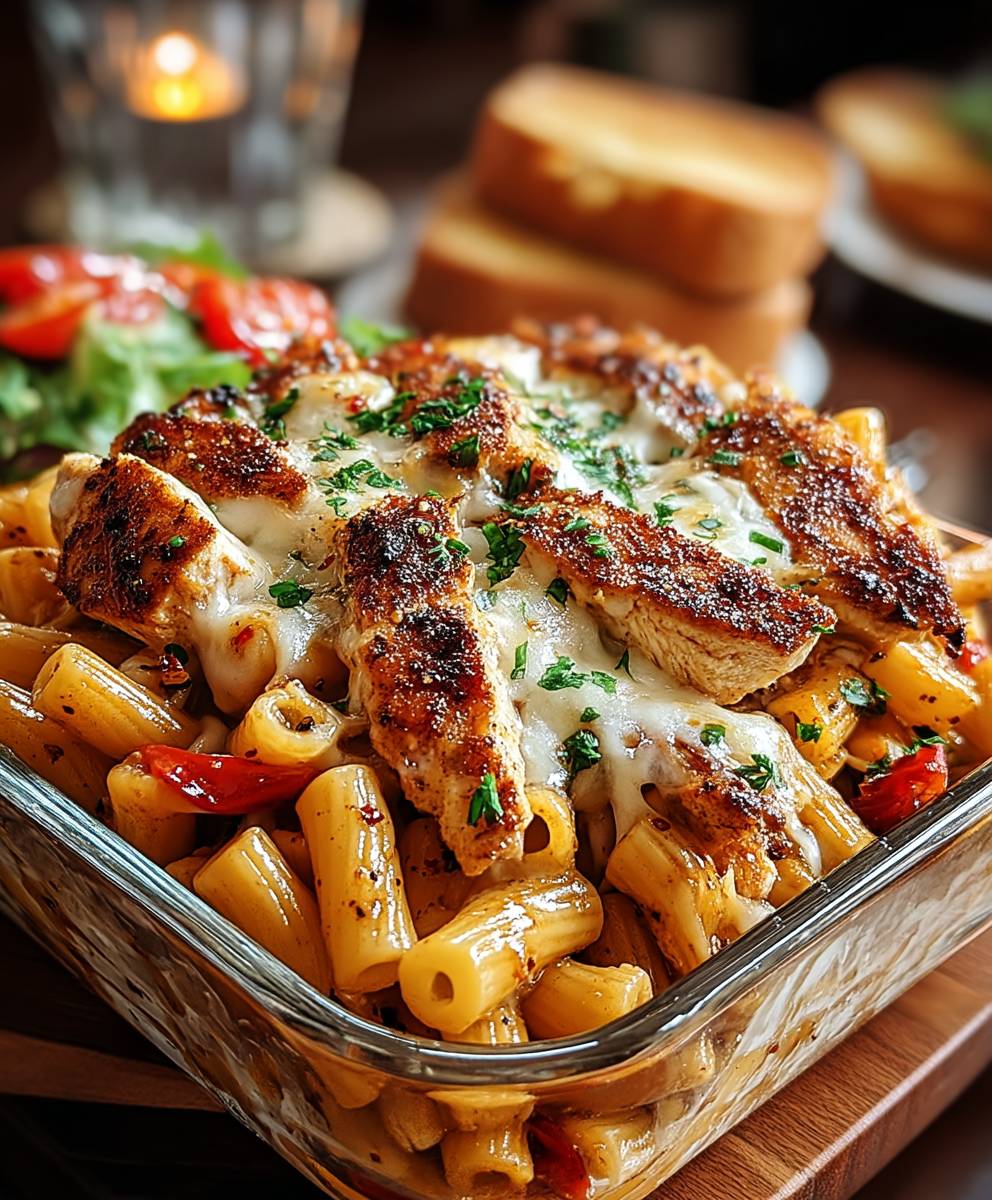 Honey Pepper Chicken Pasta