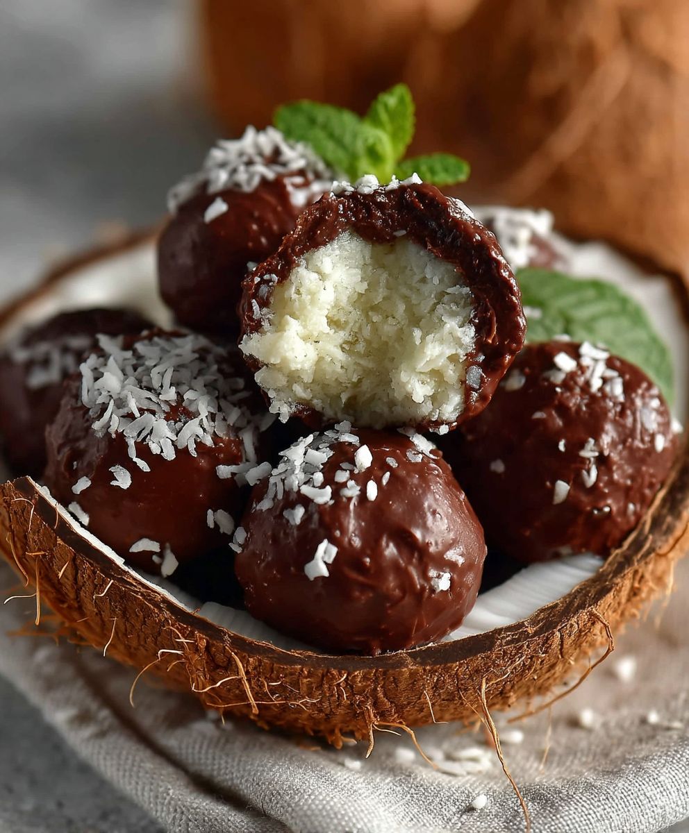 Chocolate Coconut Balls