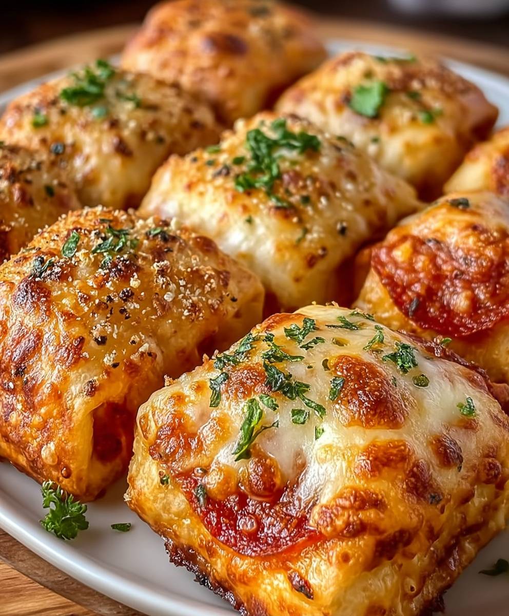 Crispy Air Fryer Pizza Rolls