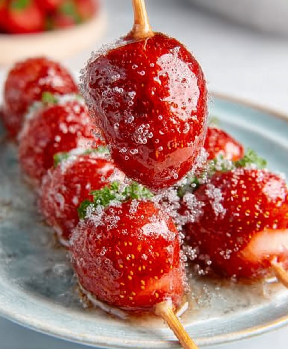 Tanghulu in the microwave