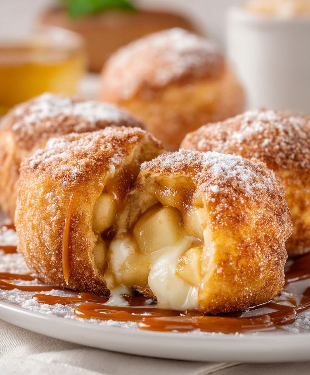 Caramel Apple Pie Bombs