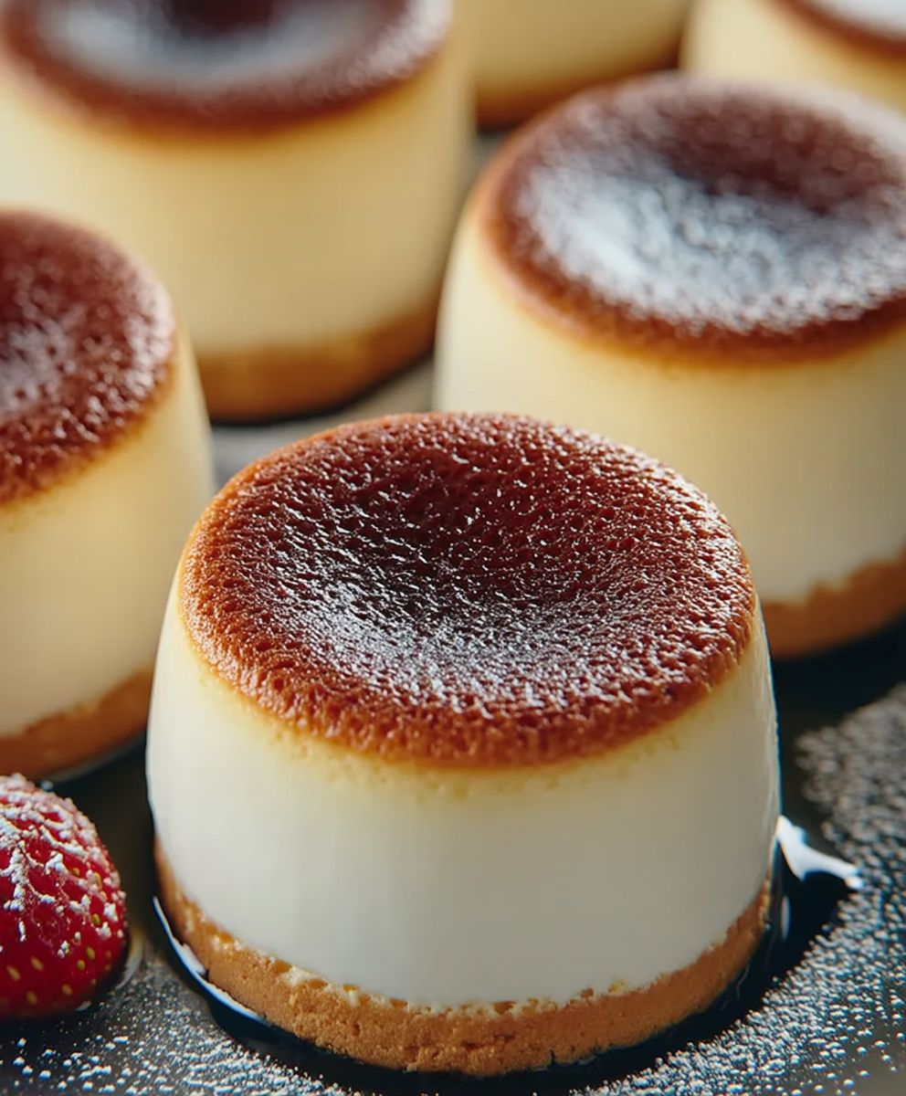 Mini Japanese Cheesecakes