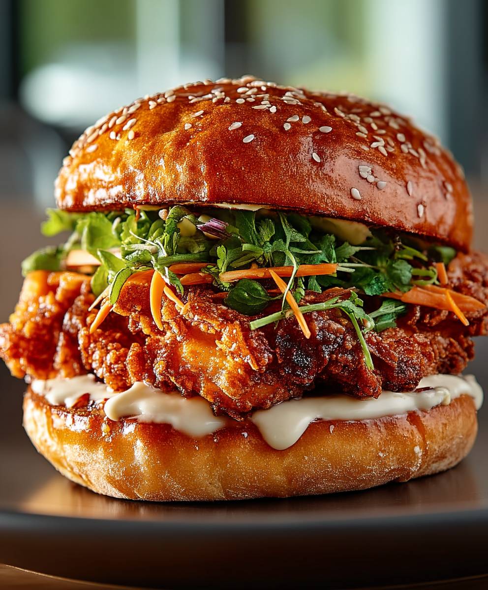 Thai Fried Chicken Sandwich