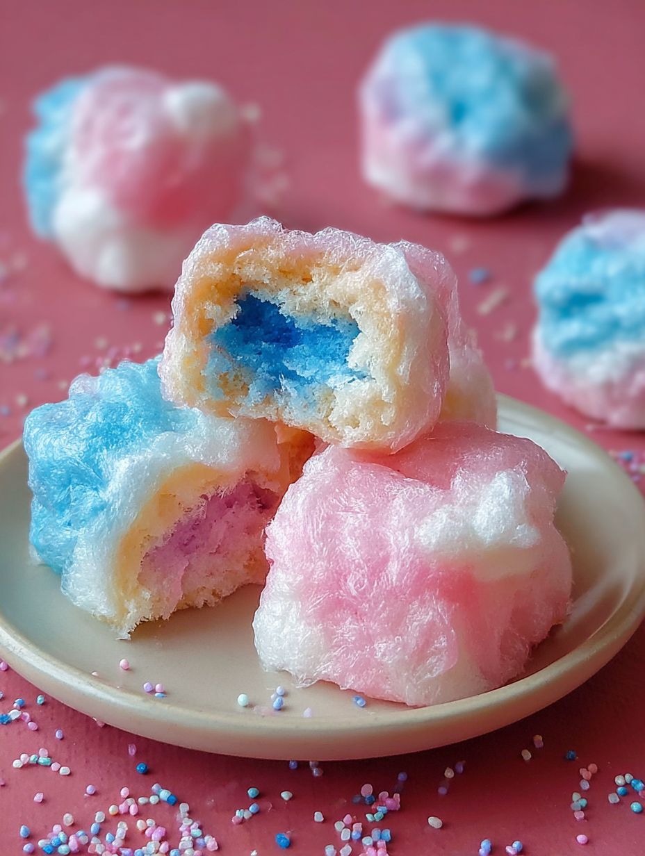 Cotton Candy Cloud Bites