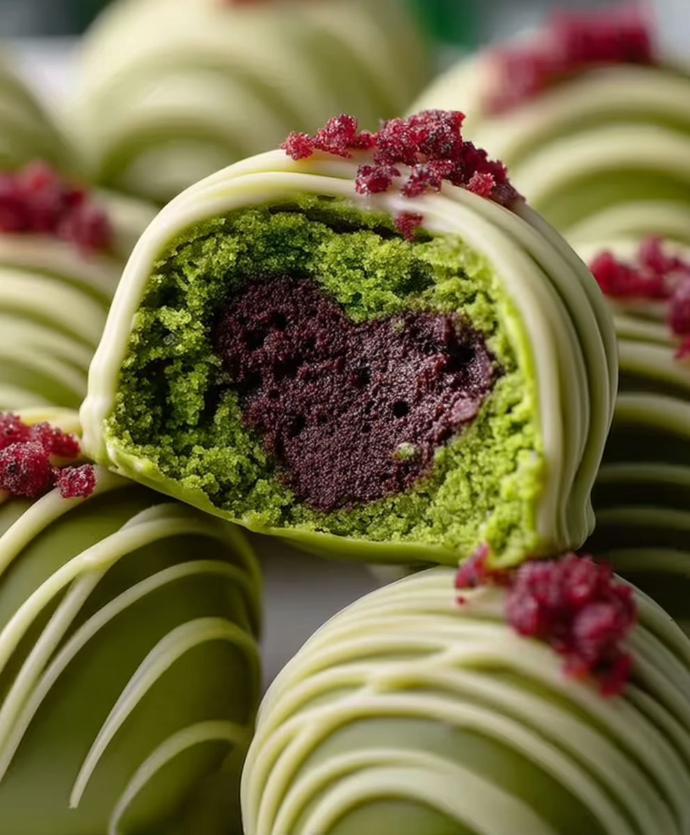 Grinch Oreo Truffles