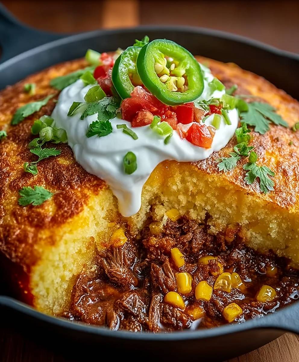 Texas Tamale Pie Casserole