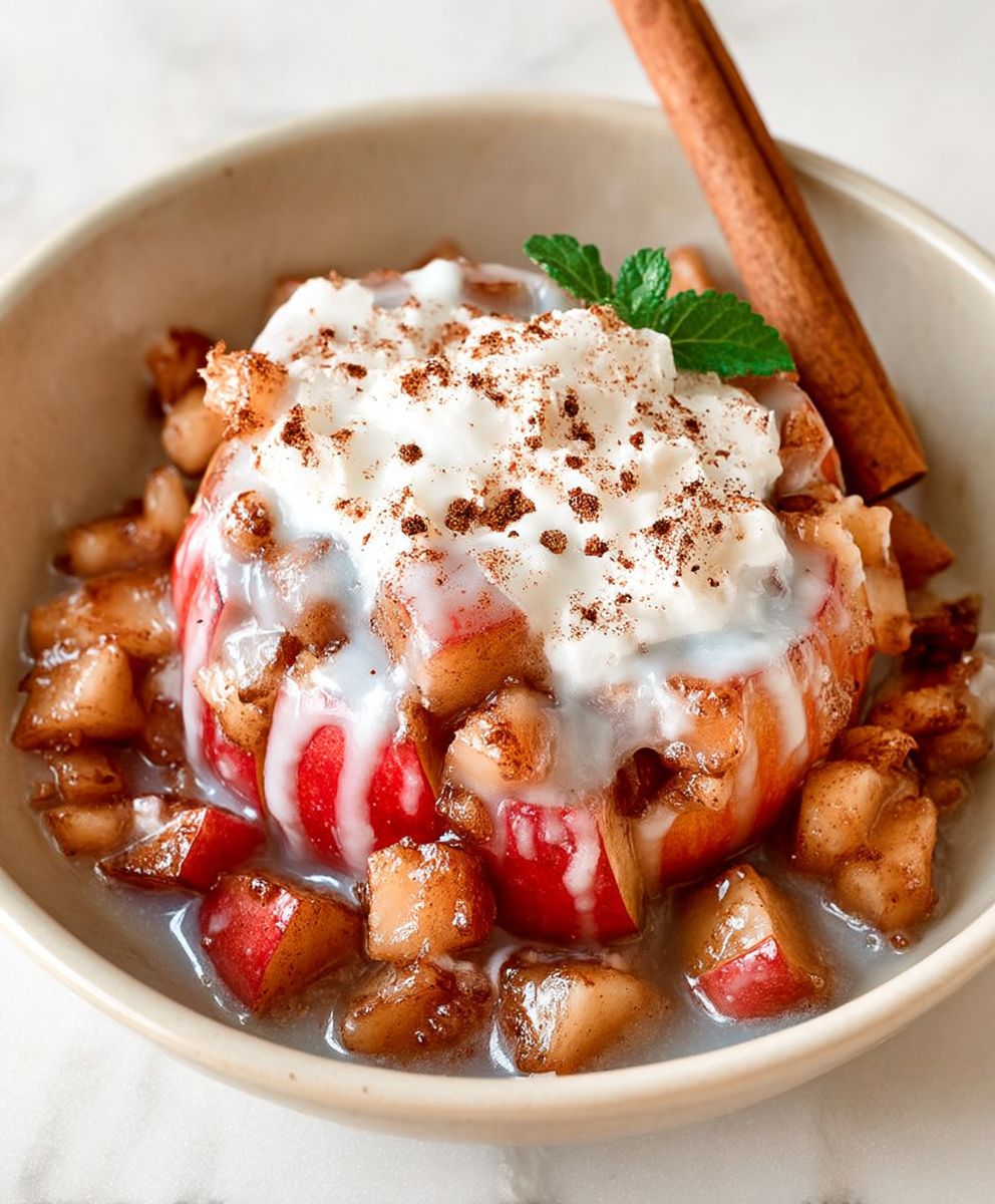 Air Fryer Baked Apples