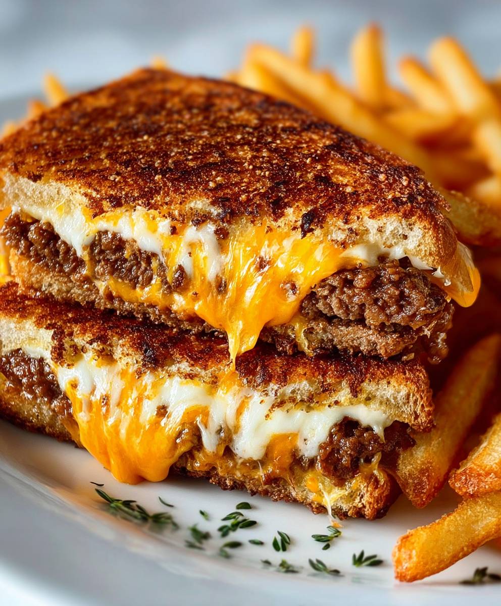 Classic Patty Melt Sandwich