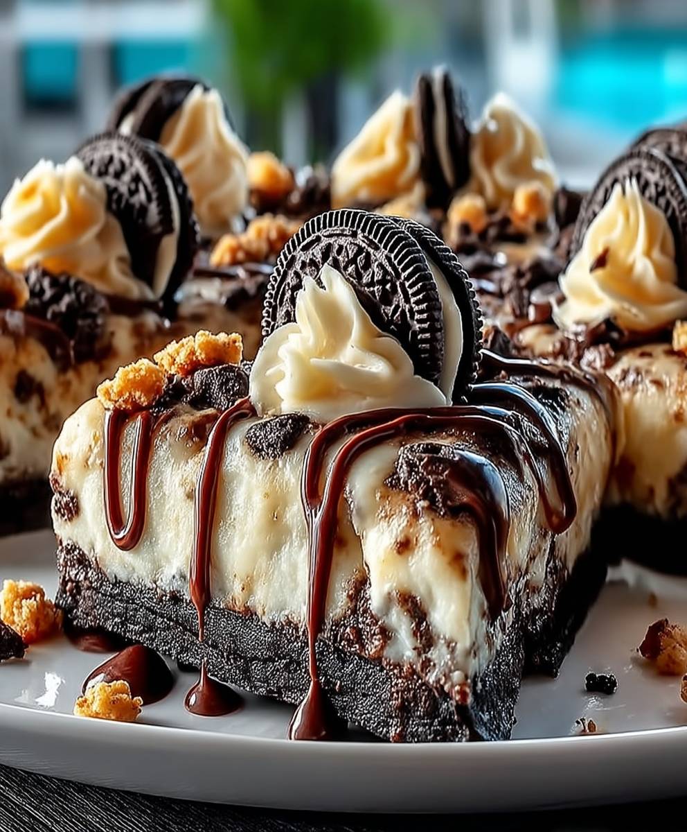 Oreo Fudge Brownie Pizza