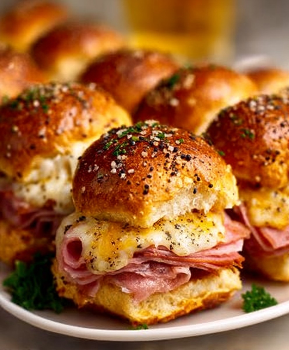 Ham and Cheese Sliders