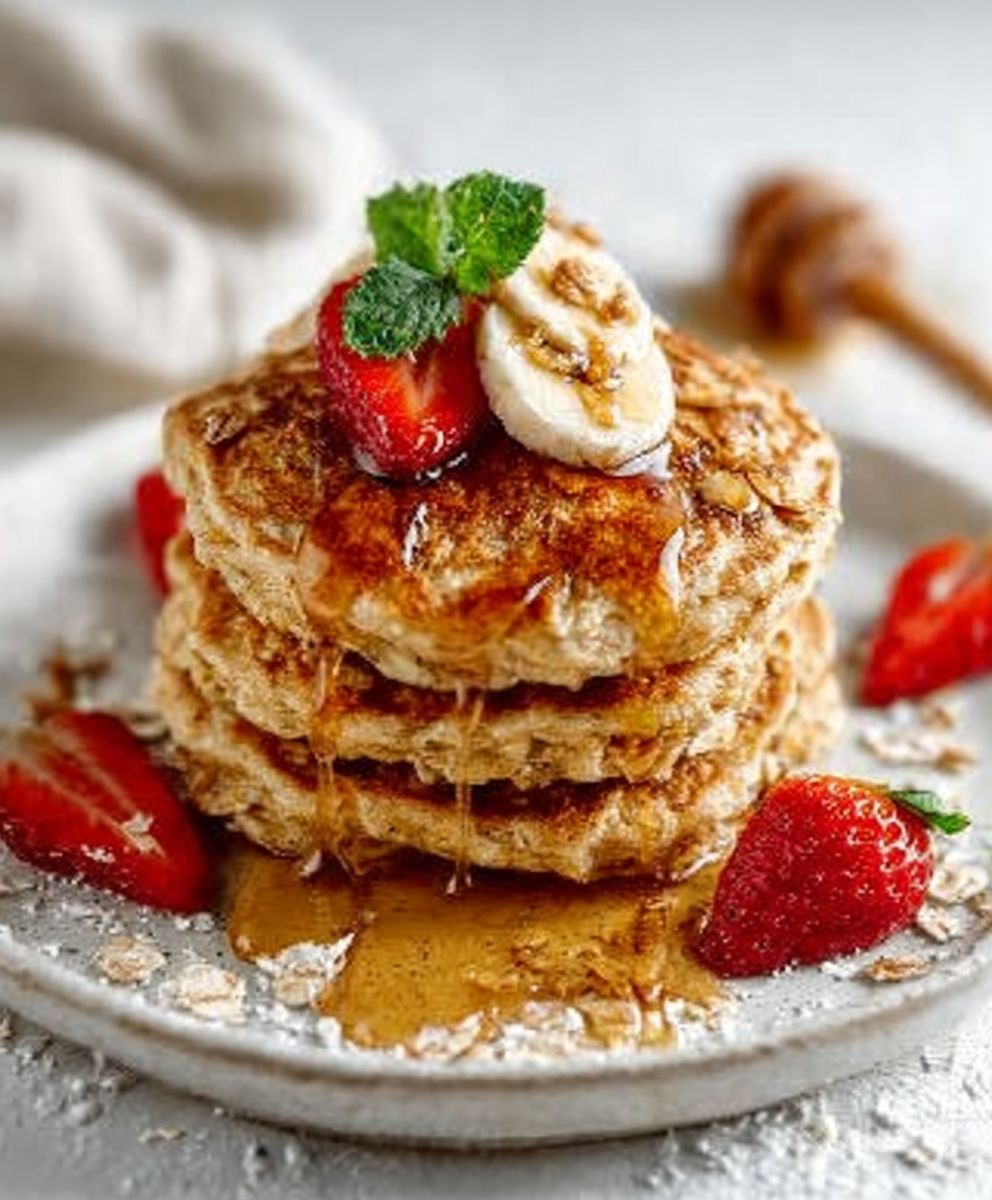 Oatmeal Pancakes Without Banana