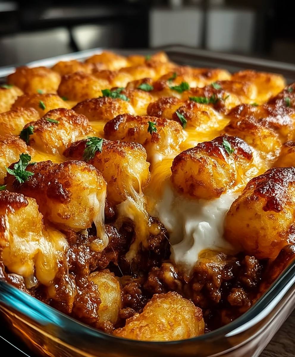 Chili Cheese Tater Tots