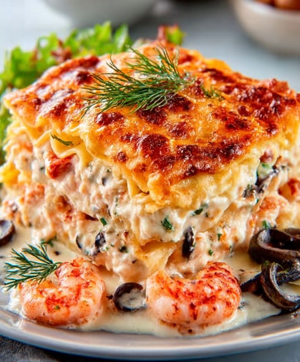 Seafood Lasagna