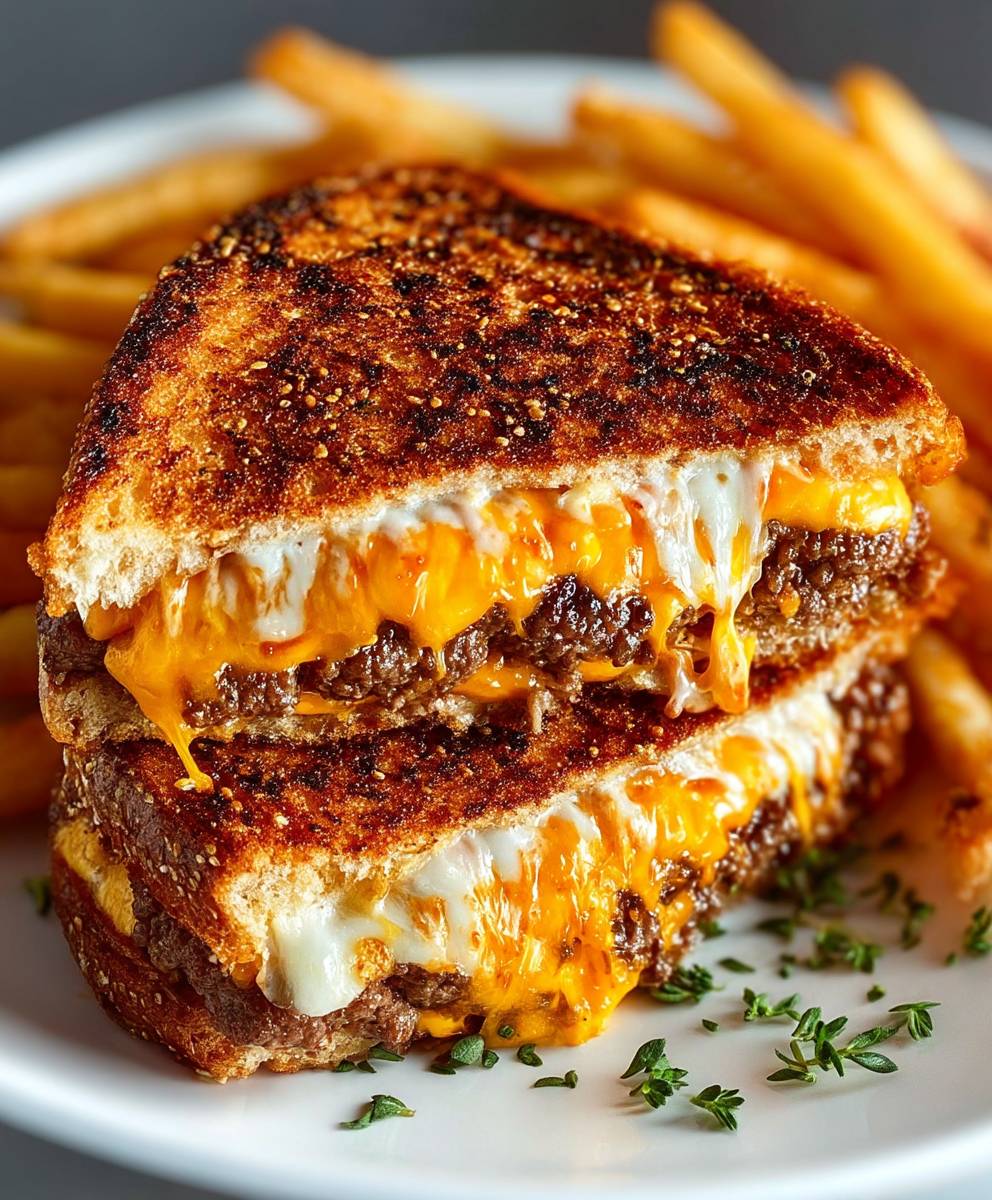 Classic Patty Melt Sandwich