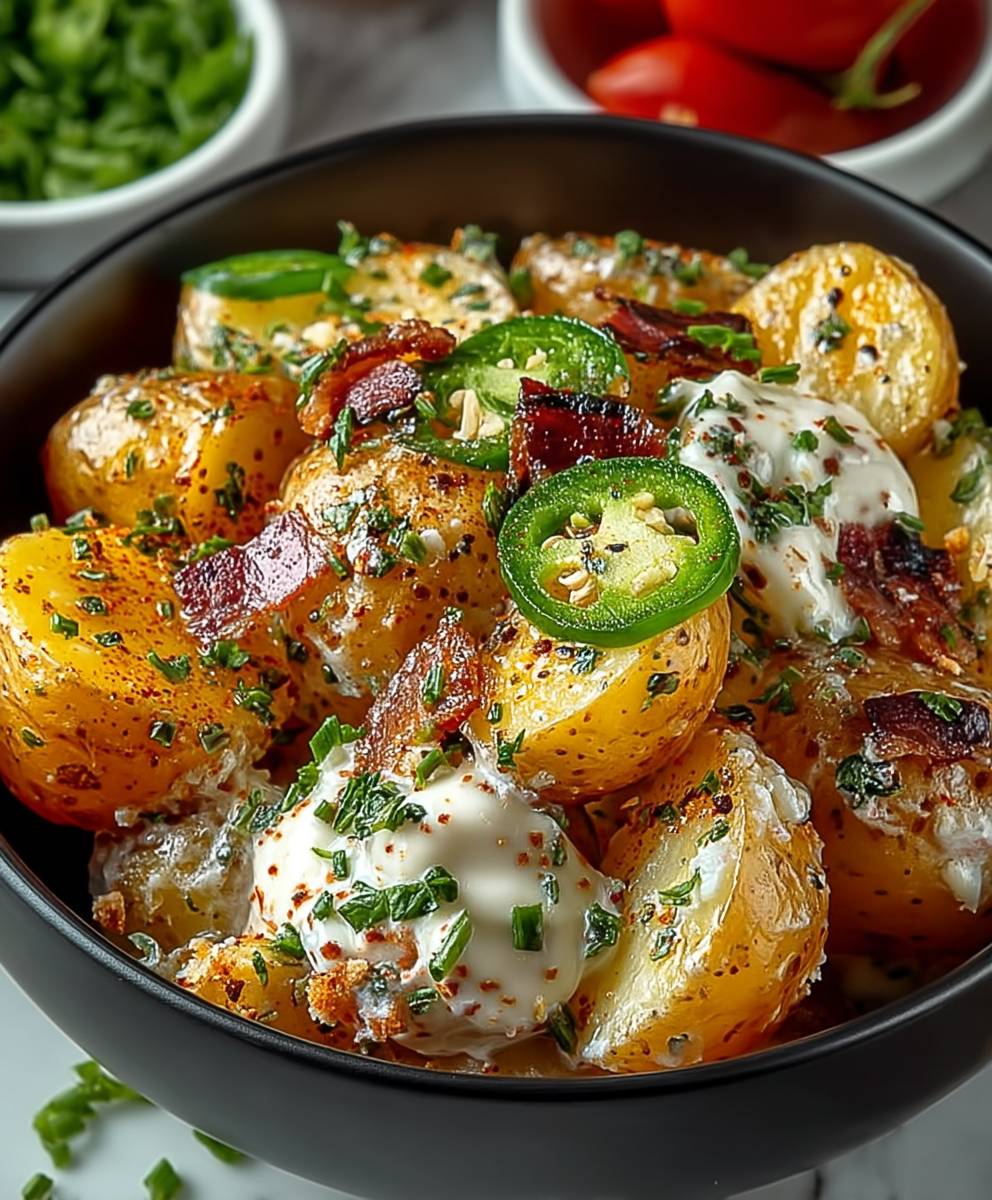 Jalapeño Popper Potato Salad