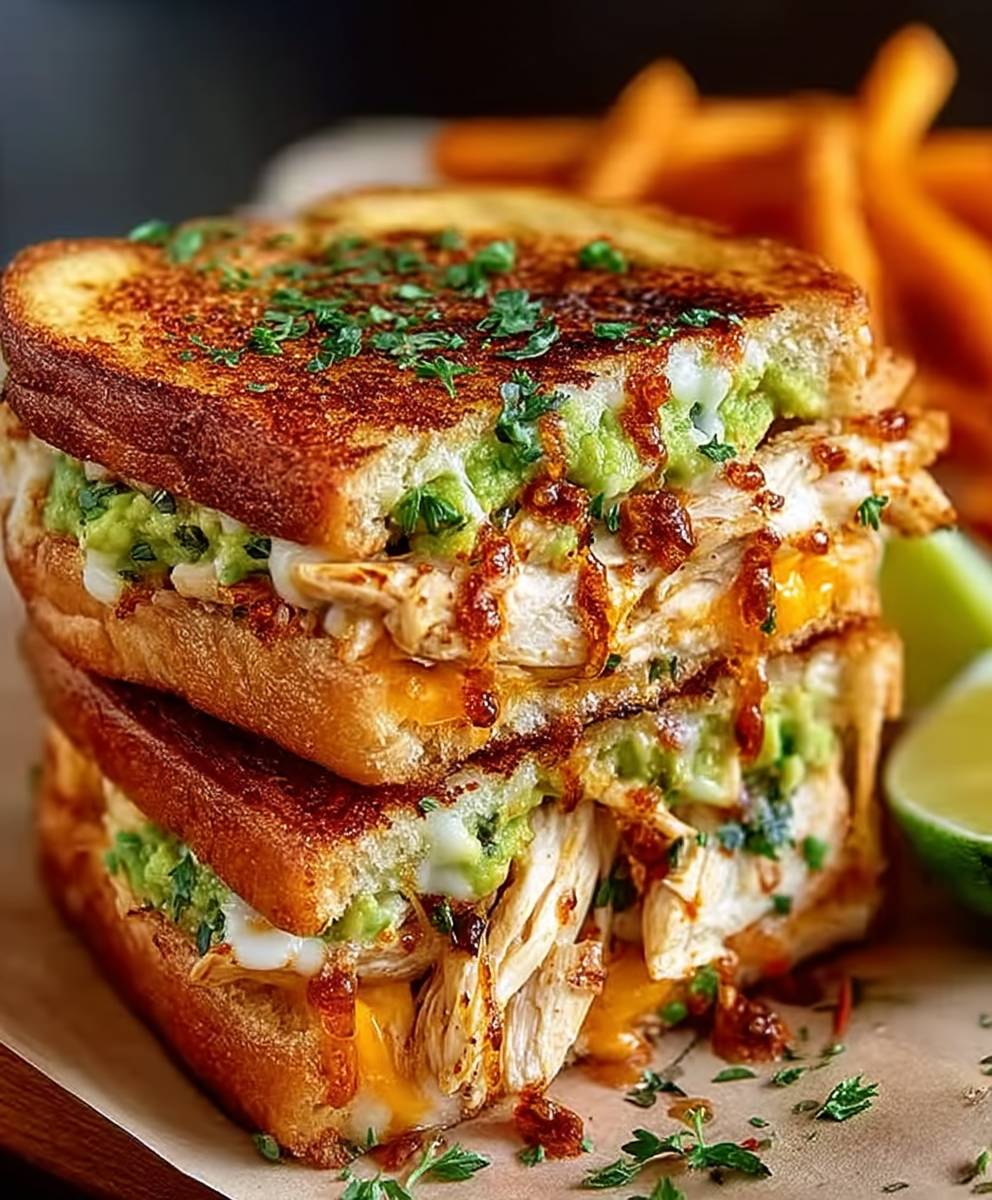 Chicken Avocado Melt Sandwich