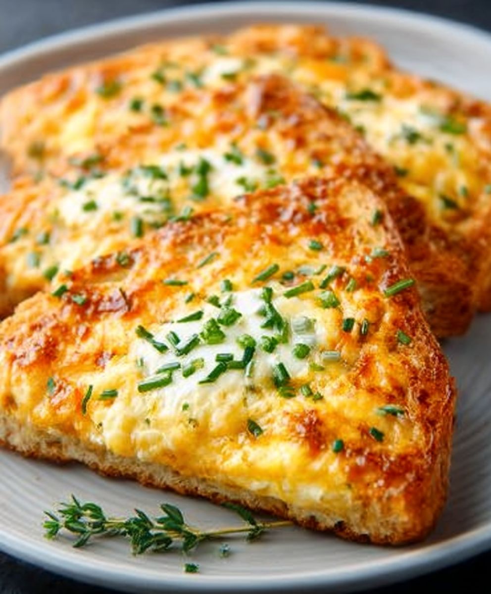 Cheesy Egg Toast
