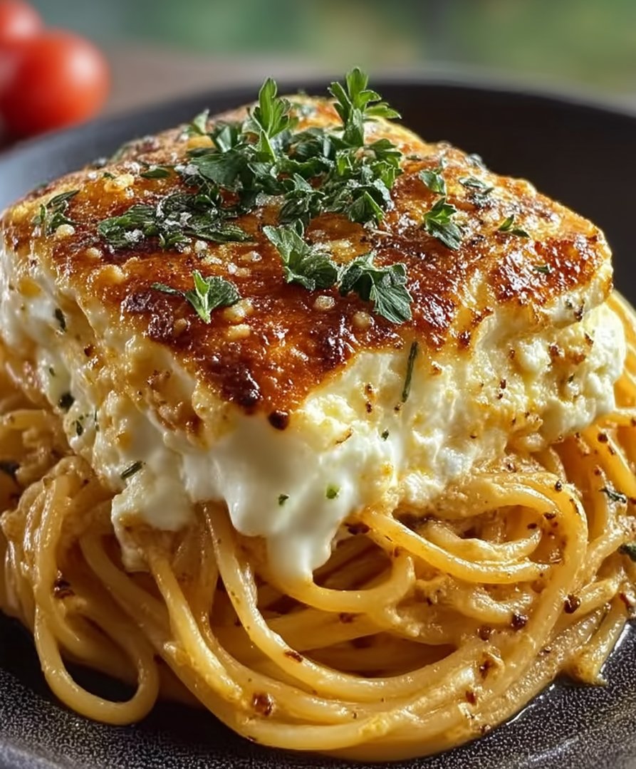 Baked Cream Cheese Spaghetti: A Deliciously Cheesy Twist on Classic Pasta image 2
