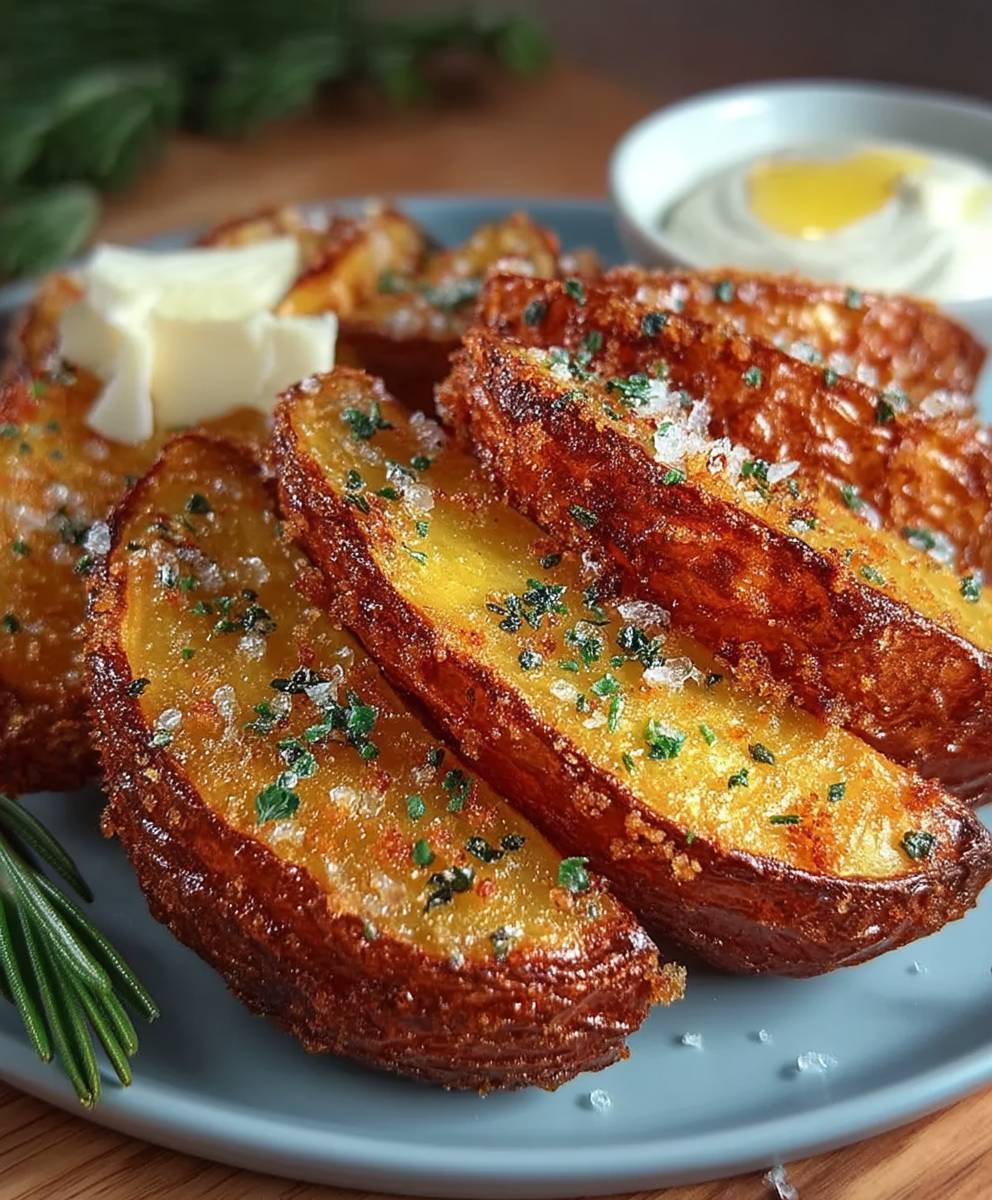 Crispy Air Fryer Potato Wedges | Easy Perfect Side Dish image 2