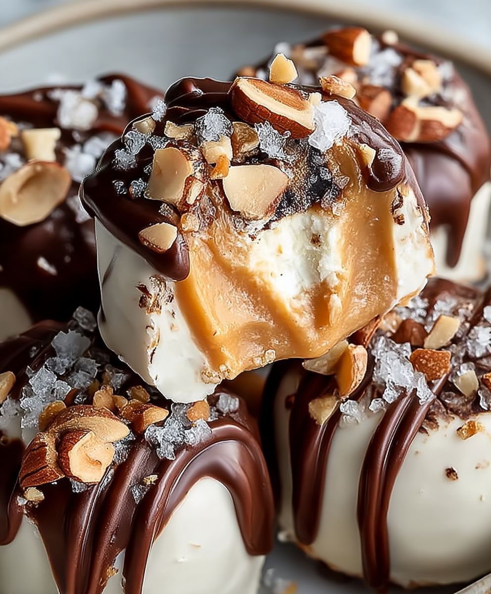 High Protein Frozen Peanut Butter Greek Yogurt Bites image 2