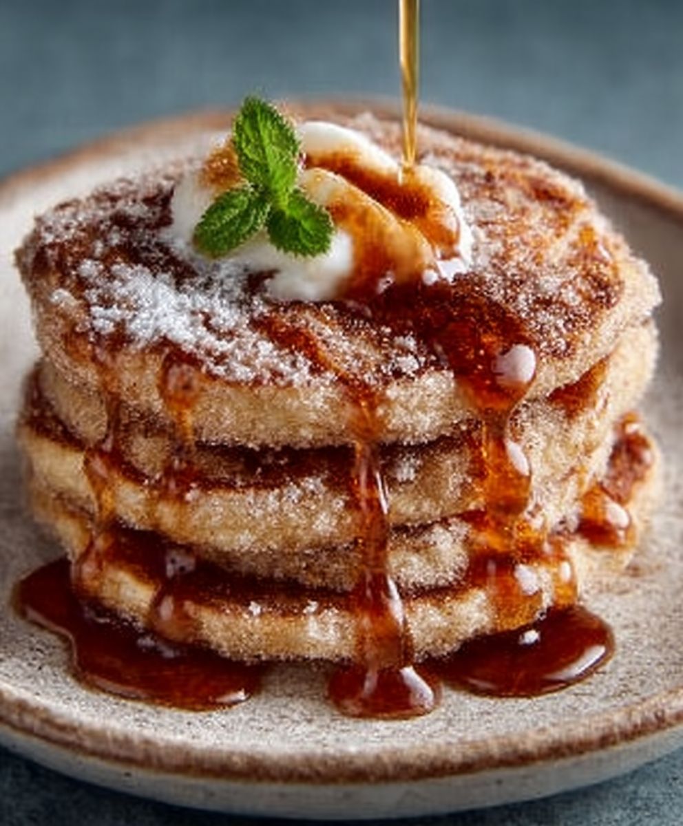 Irresistible Spanish Churro Pancakes image 2