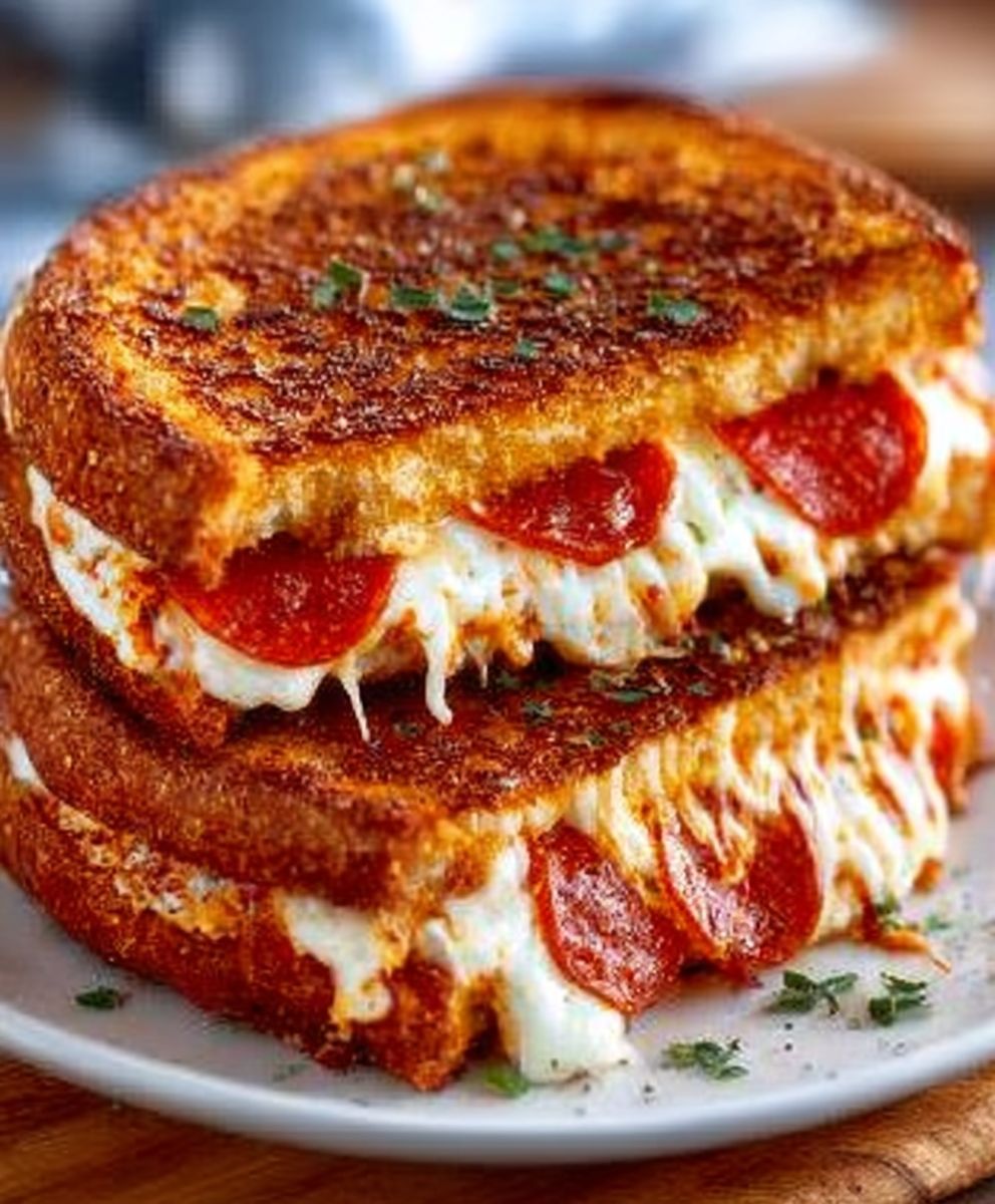 Pizza Grilled Cheese Sandwich: The Ultimate Comfort Food Recipe image 2