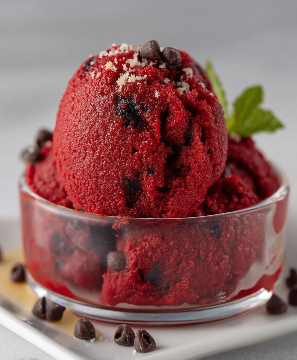 Red Velvet Edible Cookie Dough | Safe No-Bake Sweet Treat image 2