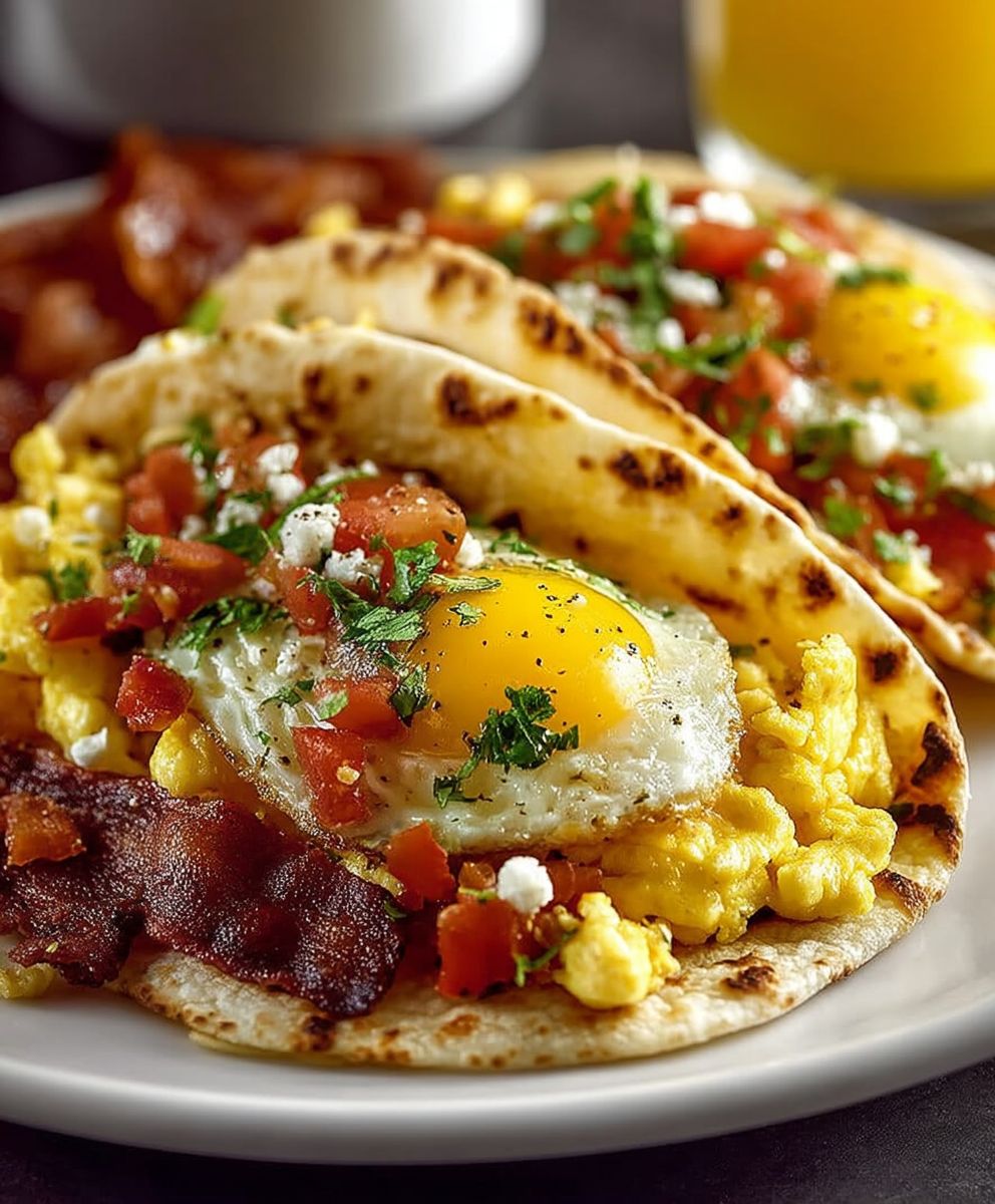 Simple Baked Breakfast Tacos image 2
