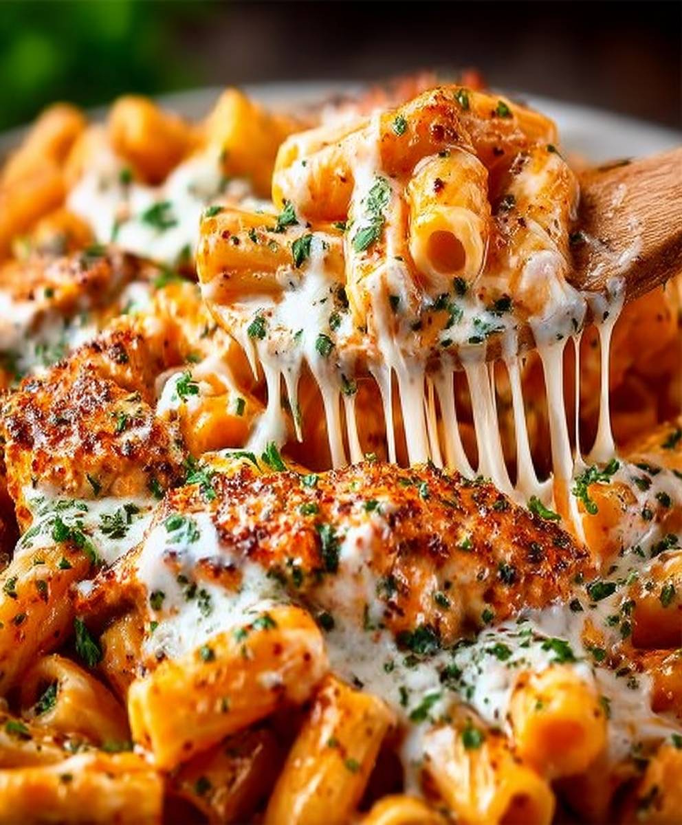 Creamy Chicken Parmesan Pasta image 2