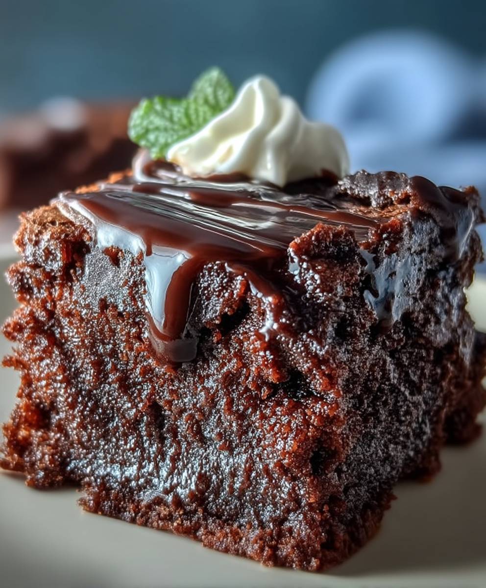 Greek Yogurt Brownies | Fudgy Healthy Chocolate Dessert Recipe image 2