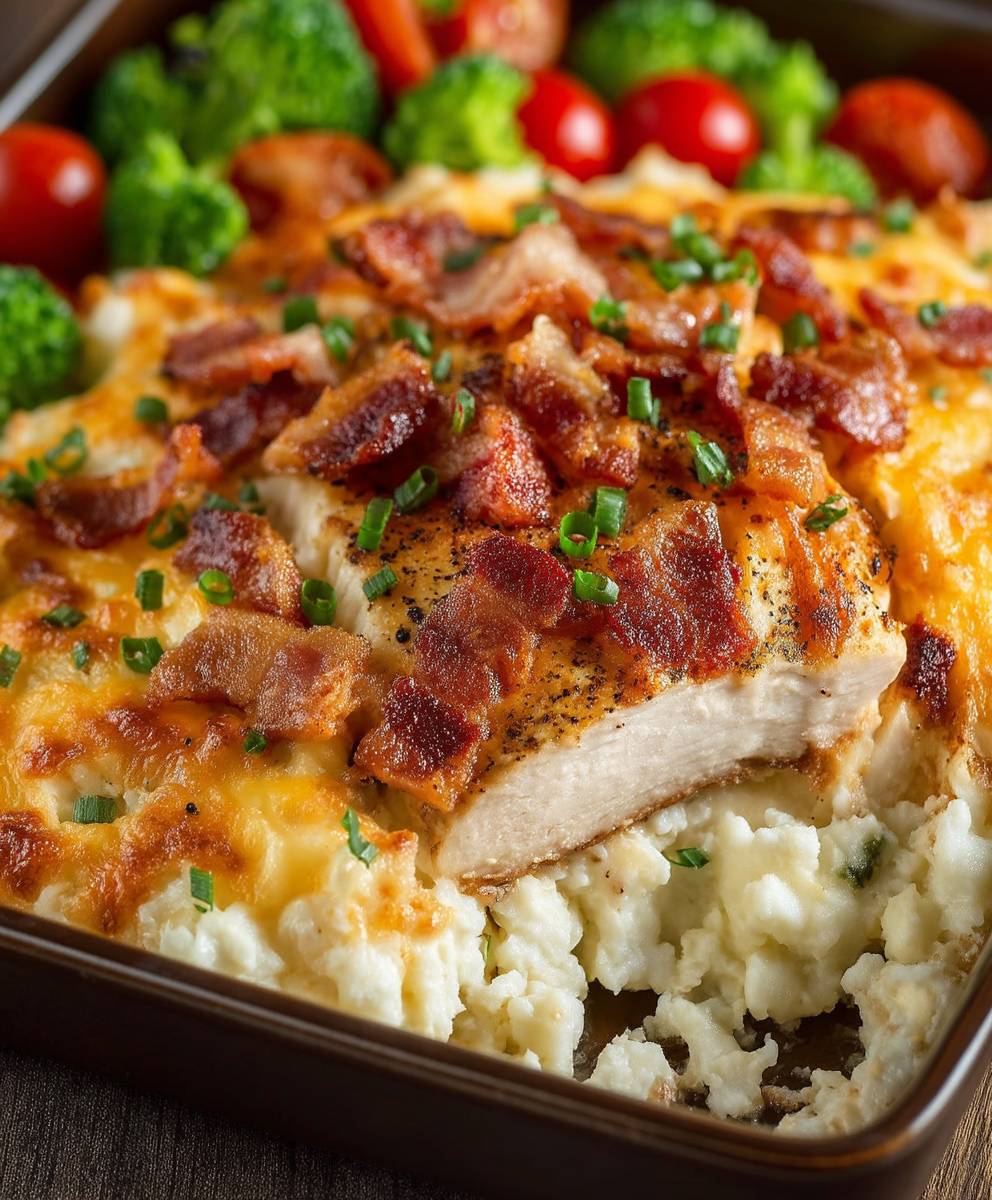 Optavia Chicken Beef Bacon Ranch Bake | Easy Lean and Green High Protein Dinner image 2