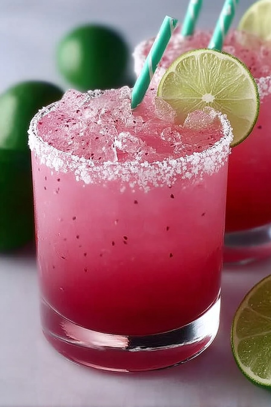 Prickly Pear Mocktail | Vibrant Refreshing Non Alcoholic Drink Recipe image 2